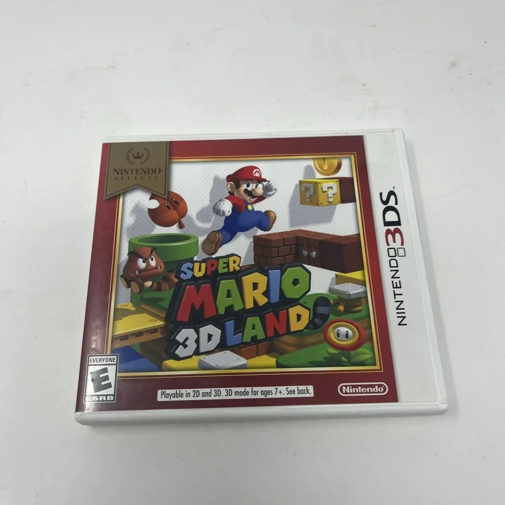 Case and Manual Only *NO GAME* Super Mario 3D Land Nintendo 3DS Authentic